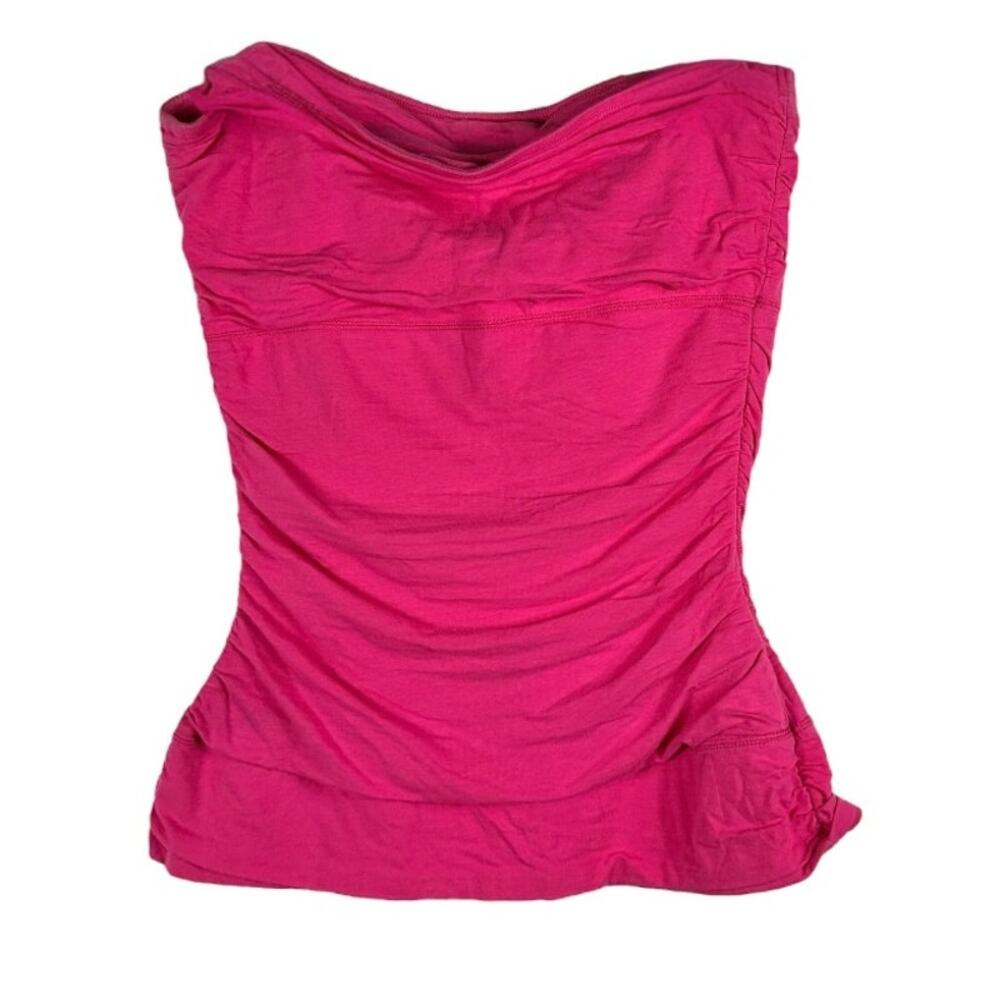 Yummie Tummie Pink Strapless Top Size Large